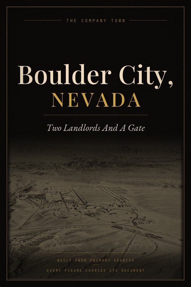Boulder City: The Model Town &mdash; the book