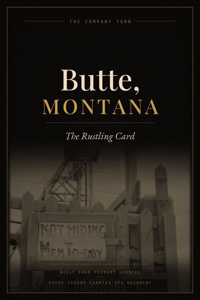 Butte: The Rustling Card &mdash; the book