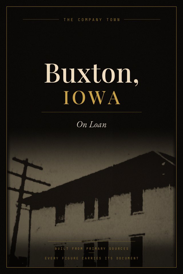 Buxton, Iowa &mdash; the book