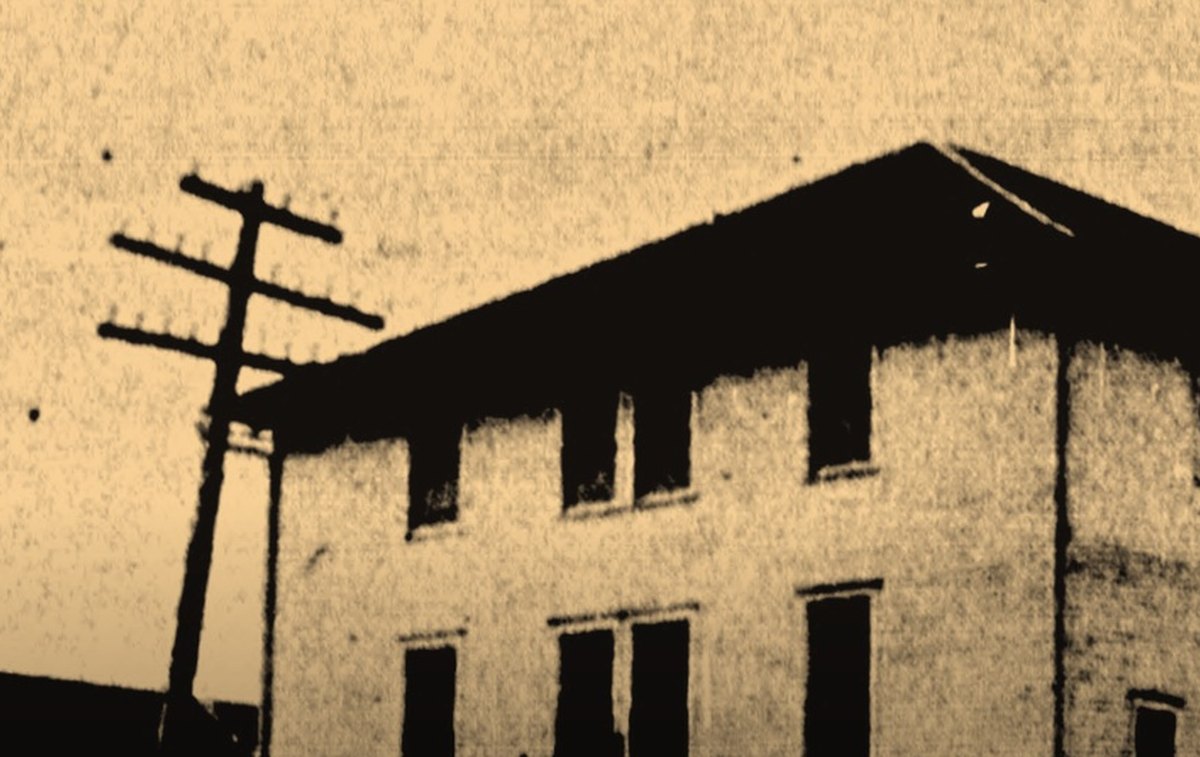The three-storey Buxton YMCA, photographed for the Iowa State Bystander in 1907