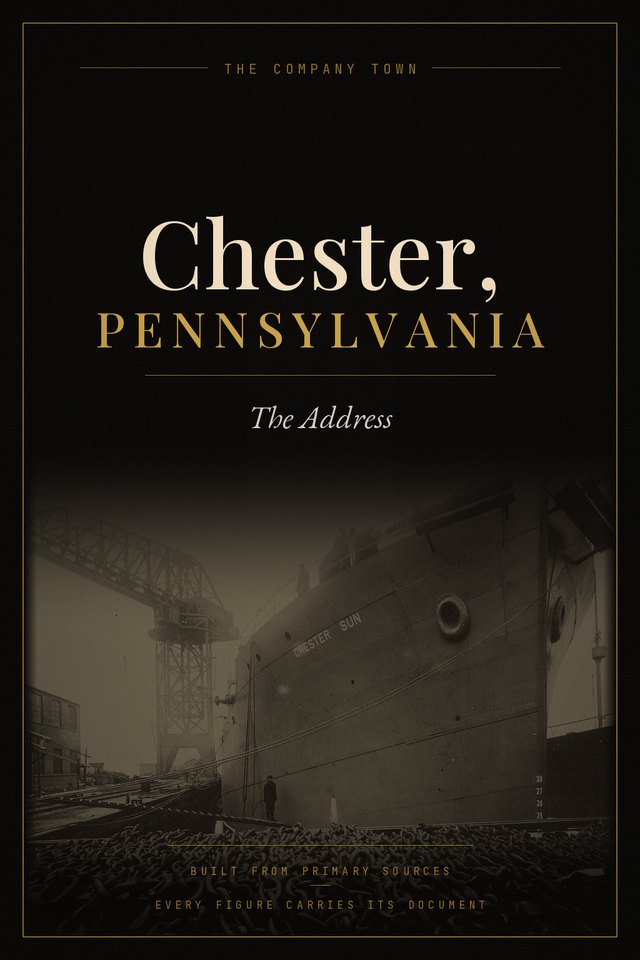 Chester, Pennsylvania &mdash; the book