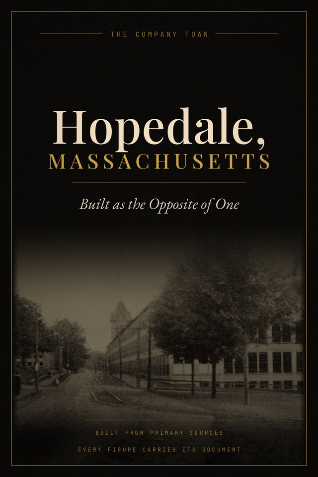 Hopedale, Massachusetts &mdash; the book