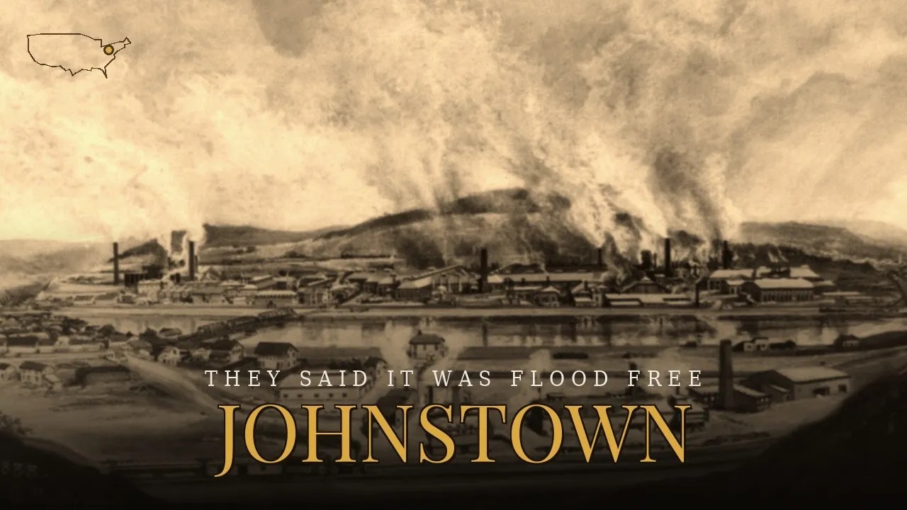 Johnstown, Pennsylvania — the Cambria Iron Works in 1888