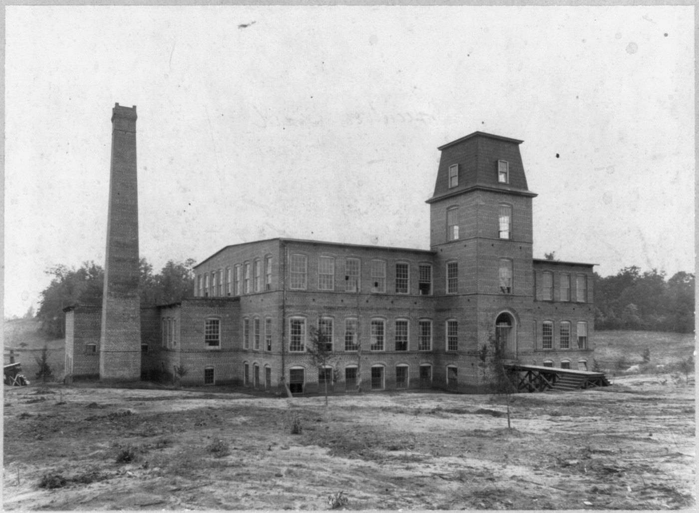 The Coleman Manufacturing Company mill building at Concord, North Carolina, about 1899