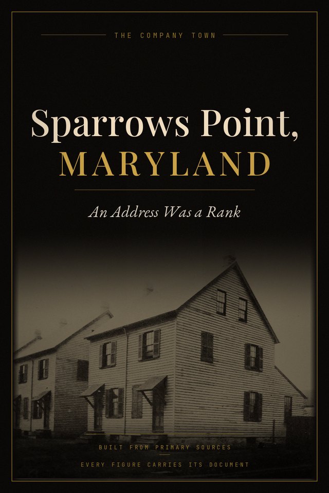 Sparrows Point, Maryland &mdash; the book